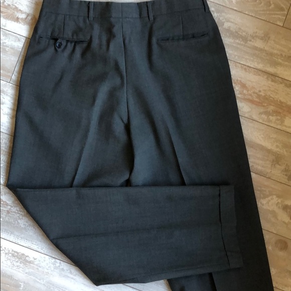 C&R Clothiers Charcoal Worsted Wool Trousers.1932 - Picture 4 of 4